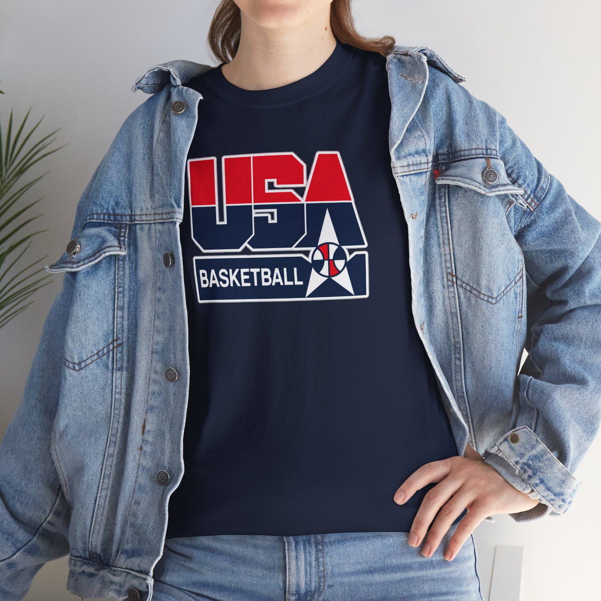USA Basketball Patriotic Cotton T-Shirt / Tee