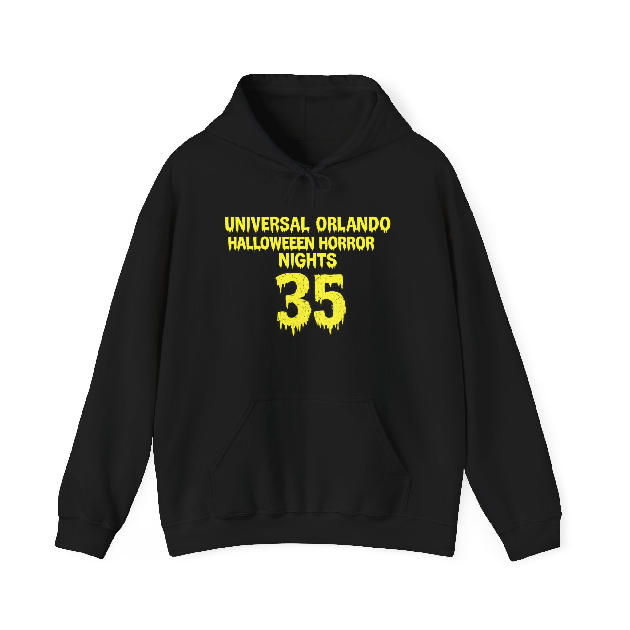 Universal Orlando Halloween Horror Nights 35 Hoodie — Haunted Theme Park Sweatshirt