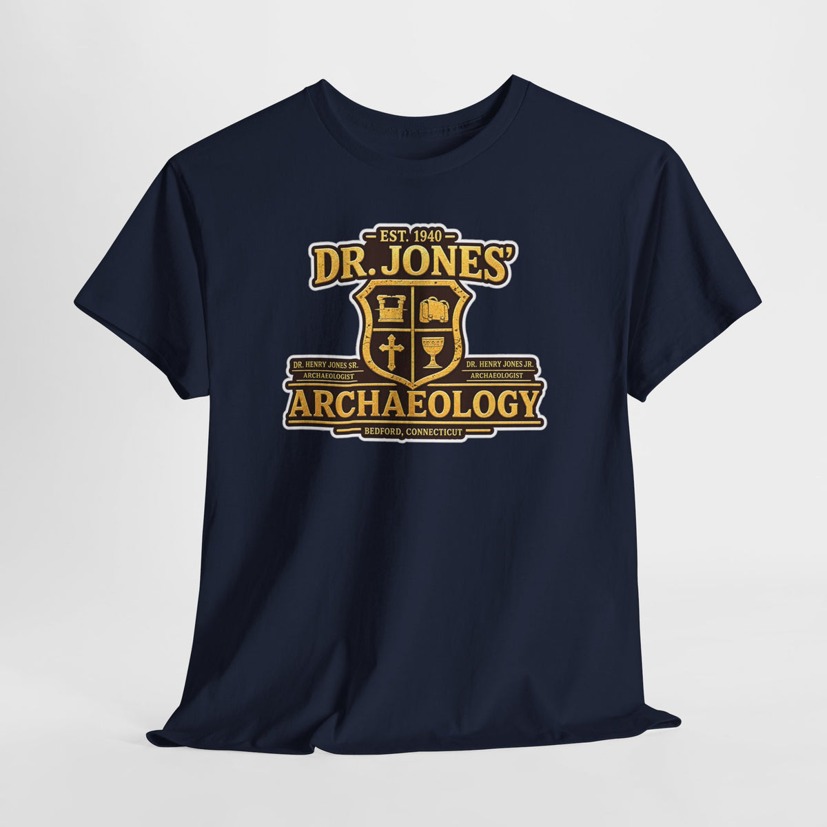 Dr. Jones Archaeology Vintage Adventure Cotton T-Shirt