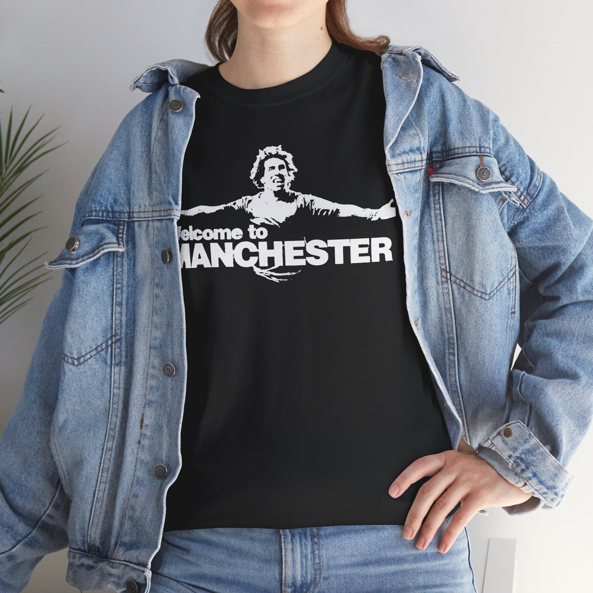 Welcome to Manchester Tee — Retro Carlos Tevez Manchester City Graphic Cotton T-Shirt