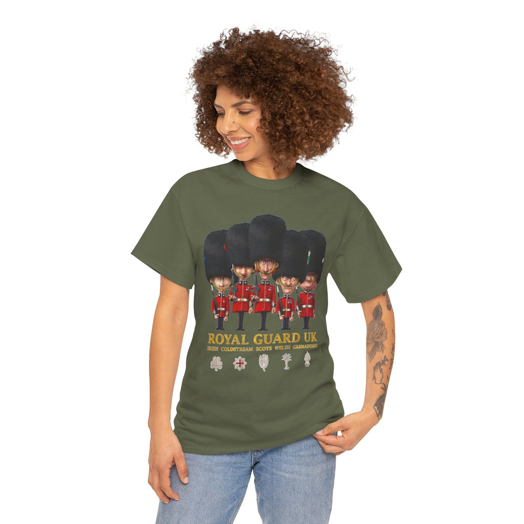 Royal Guard UK T-Shirt — Cute British Guards Illustration Tee