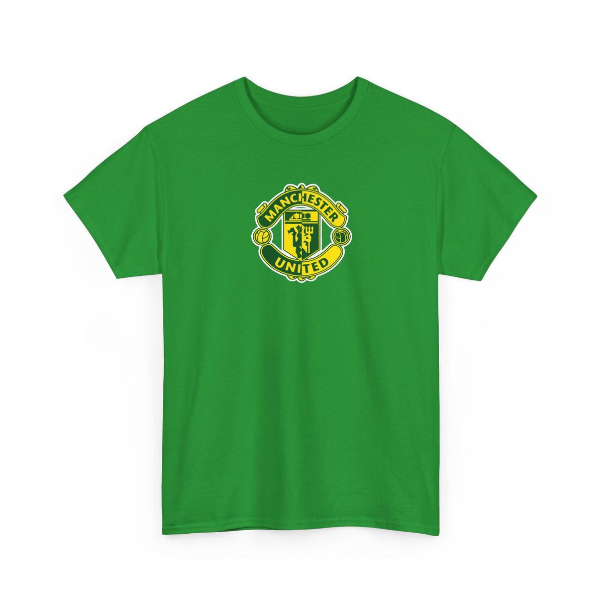 Manchester United Retro Crest Cotton T-Shirt