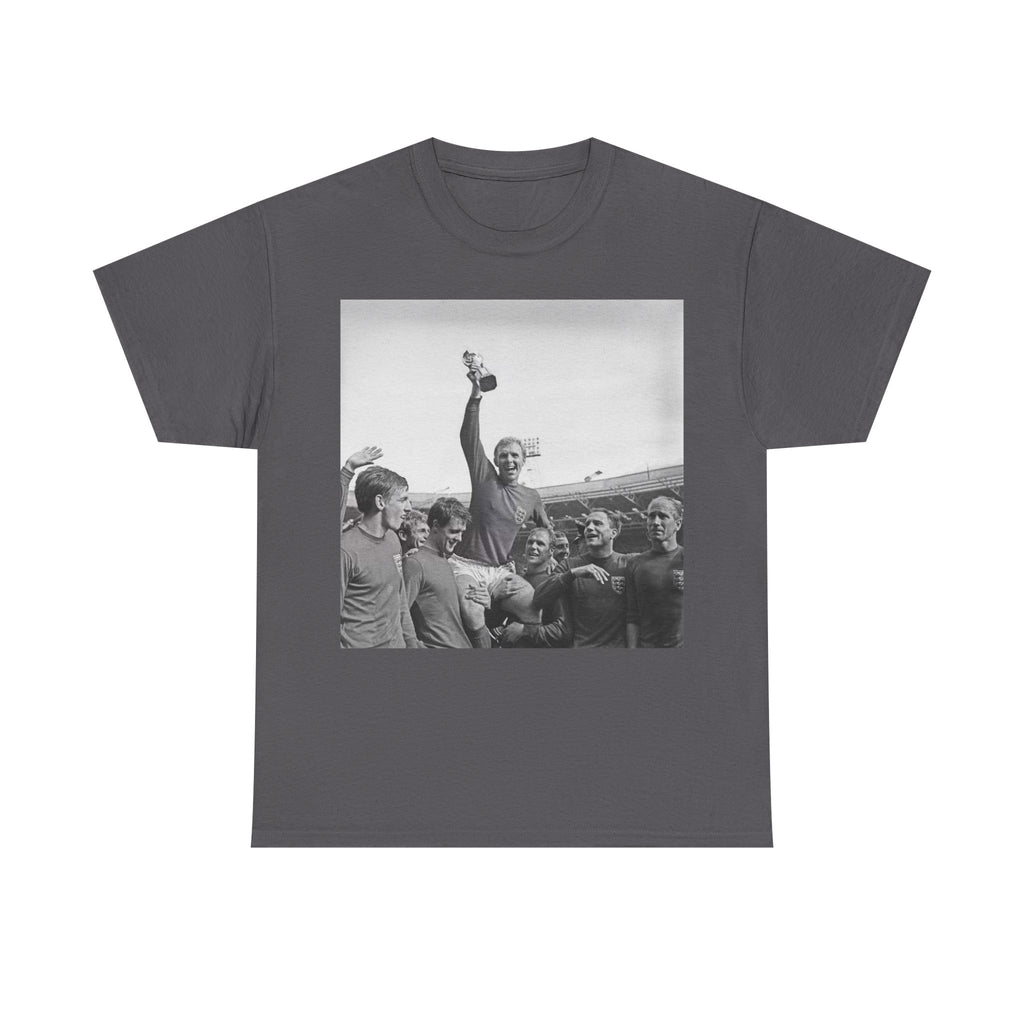 1966 World Cup Winners England Vintage Soccer Team Photo T-Shirt
