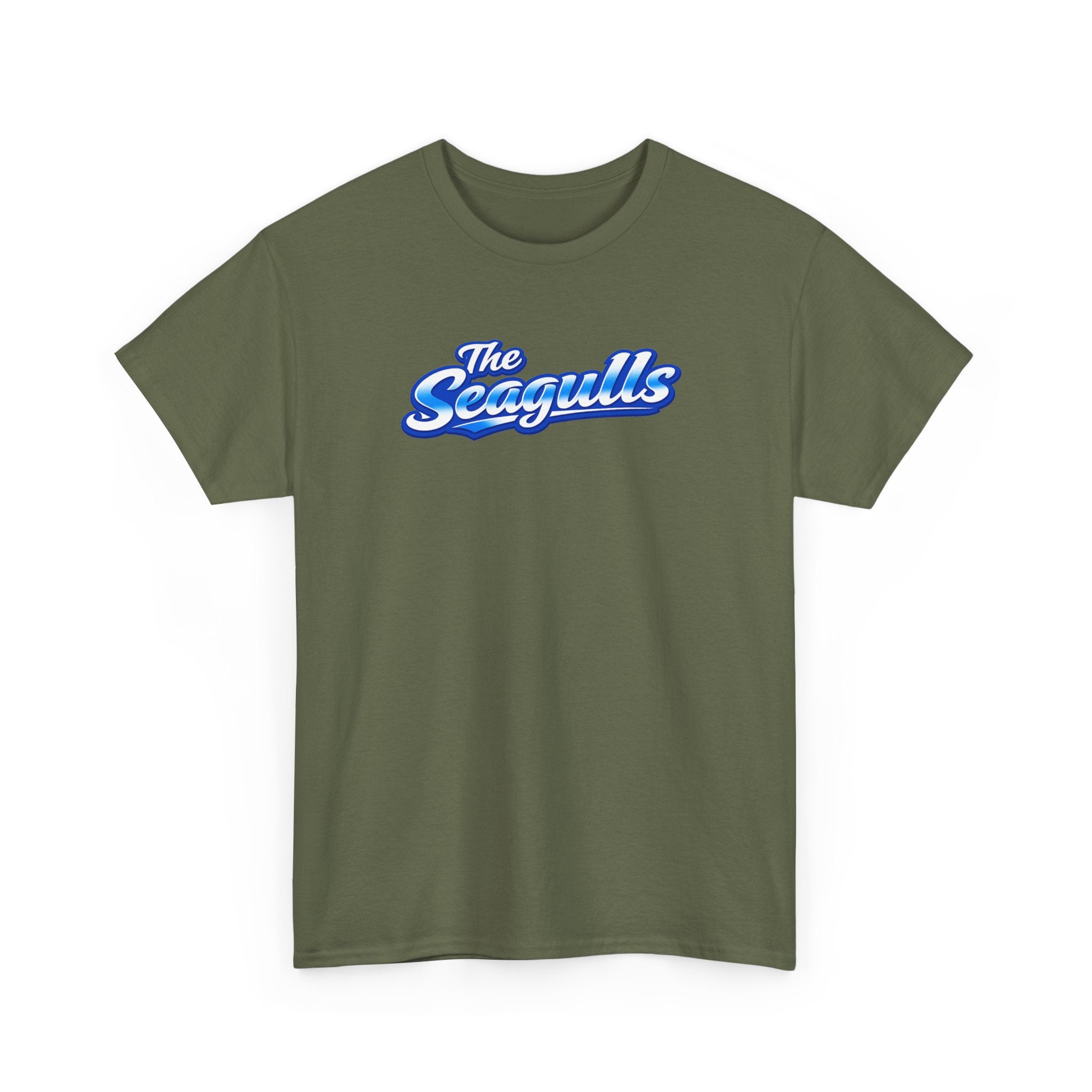 Seagulls Football Script Logo Cotton T-Shirt