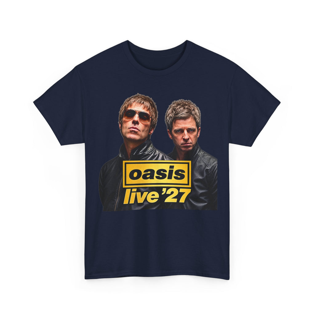 Oasis Live '27 Concert Inspired Cotton T-Shirt