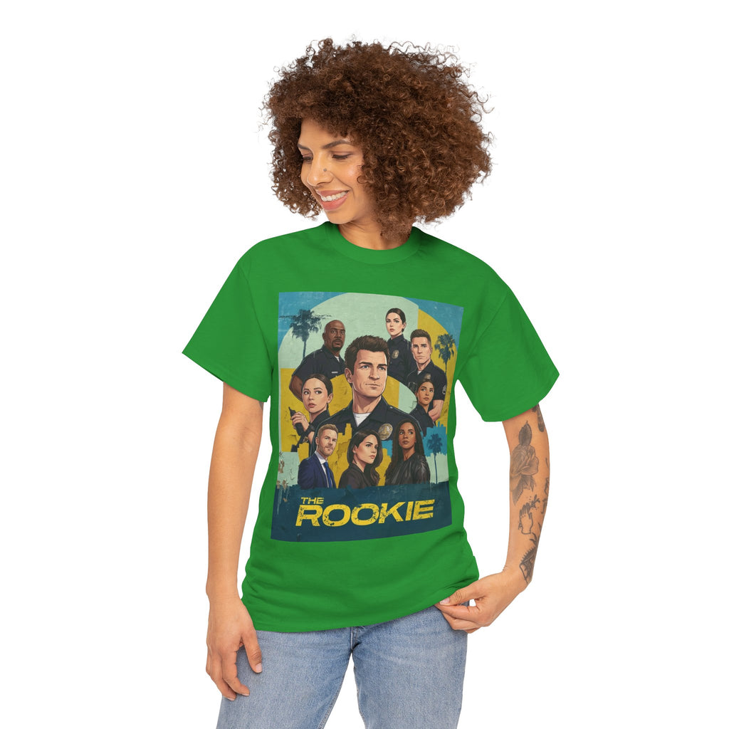 The Rookie TV Cast Graphic Tee — Vintage Poster Style Shirt
