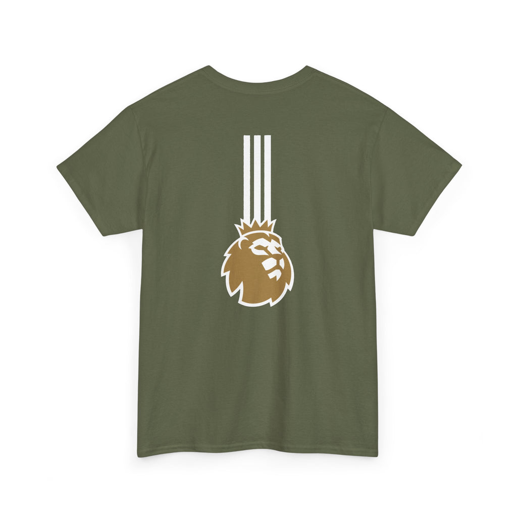 Manchester City City City Tee — Retro Three-Star Premier League Lion Soccer Shirt