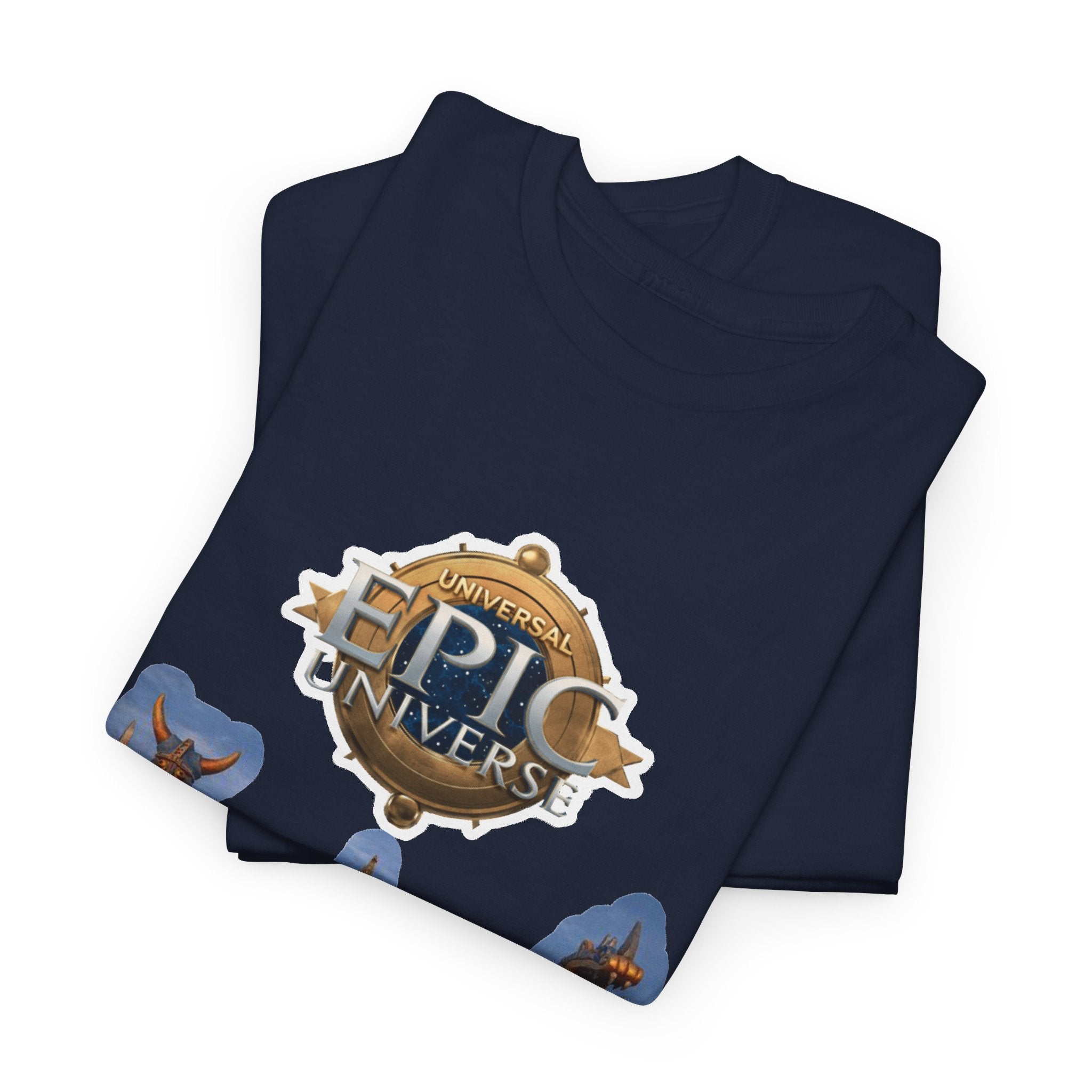 Epic Universe Theme Park T‑Shirt — Iconic Entrance Graphic Tee