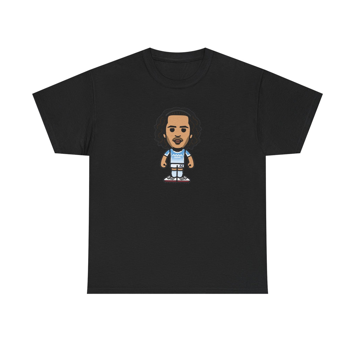Ayyoub Bouaddi Manchester City Cartoon Character Cotton T-Shirt