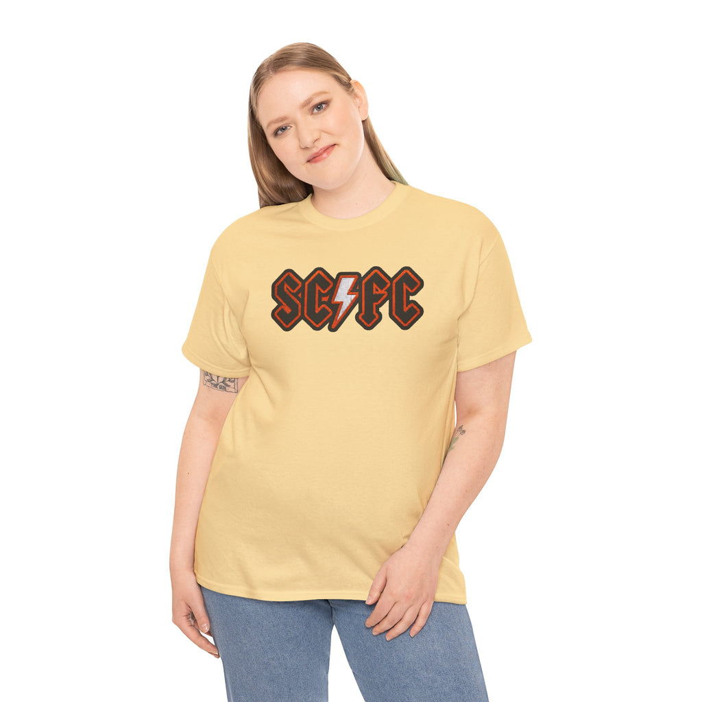 Salford City Inspired Logo T-Shirt — Retro Gothic Band-Style Tee