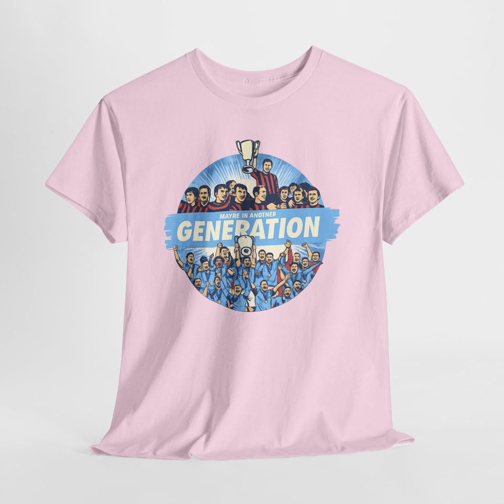 Manchester City Maybe in Another Generation Champions T‑Shirt — Retro Team Fan Tee