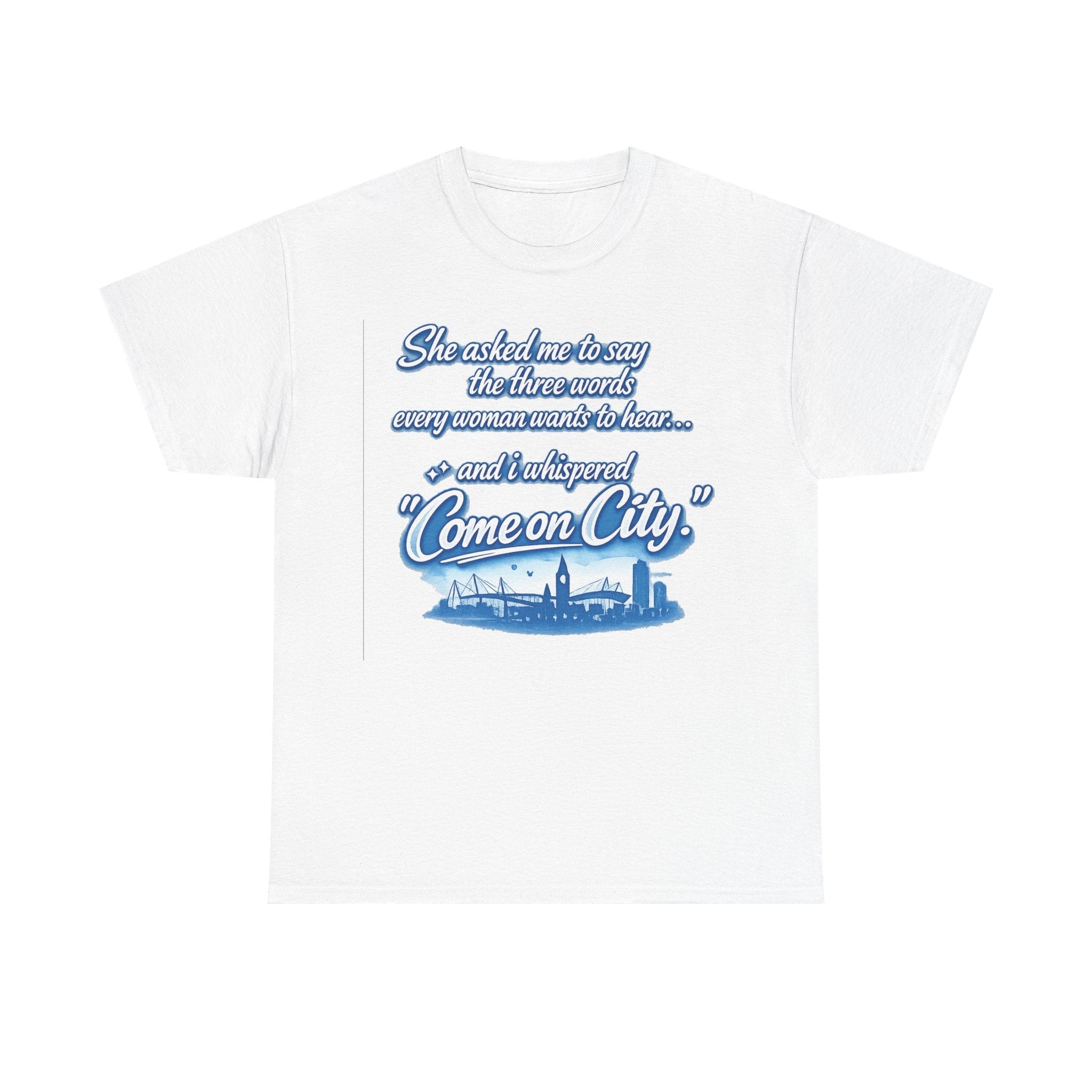 Come on City Skyline Tee — Retro Script Urban Pride T‑Shirt