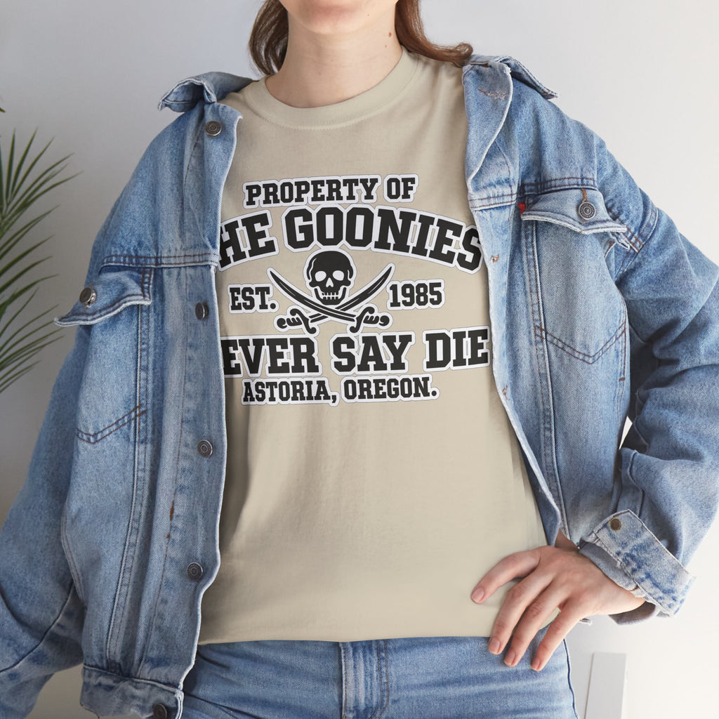 The Goonies "Never Say Die" Tee - Vintage Astoria Oregon Movie T-Shirt