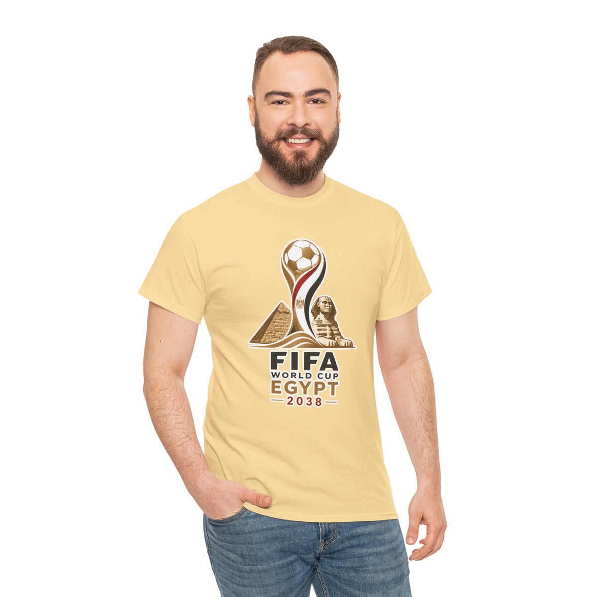 World Cup Egypt 2038 Tee — FIFA Egypt Soccer Championship T‑Shirt