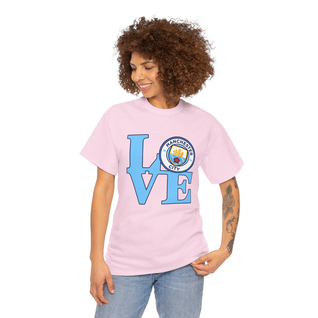 Manchester City LOVE Cotton T-Shirt