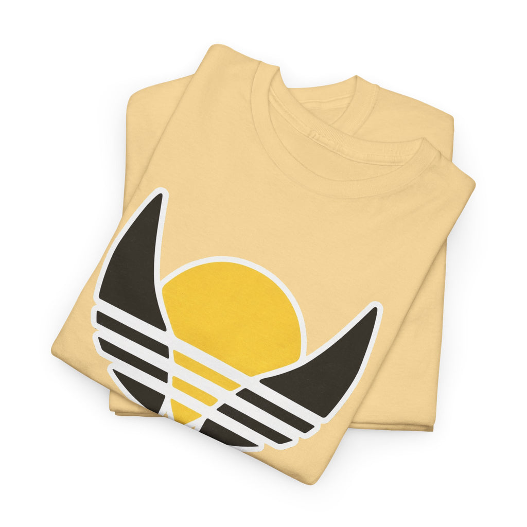 T‑Shirt — 'logan' Retro Sunrise Logo Cotton Tee