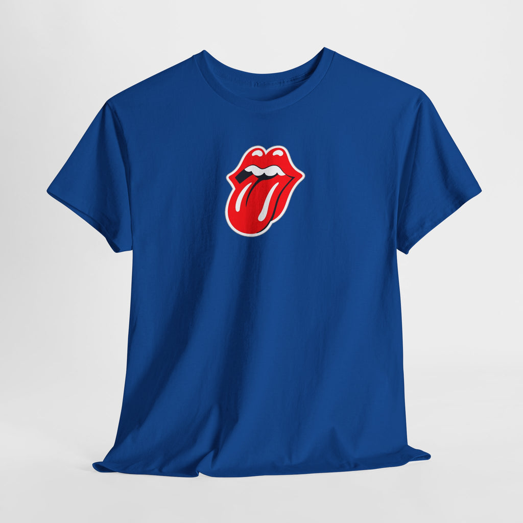 Rock Retro Red Tongue and Lips Graphic Tee