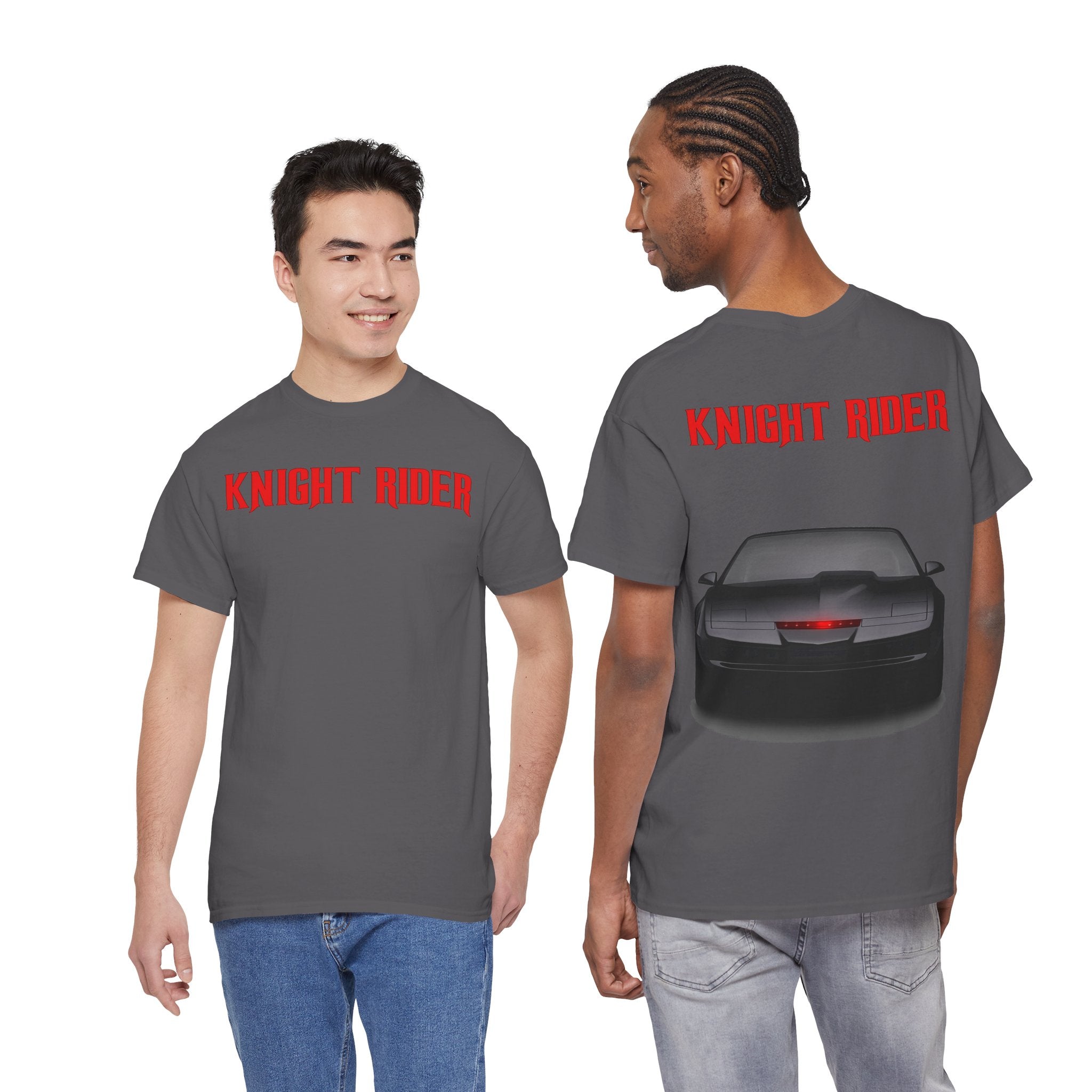 Knight Rider Tee — Retro TV Car Graphic T-Shirt