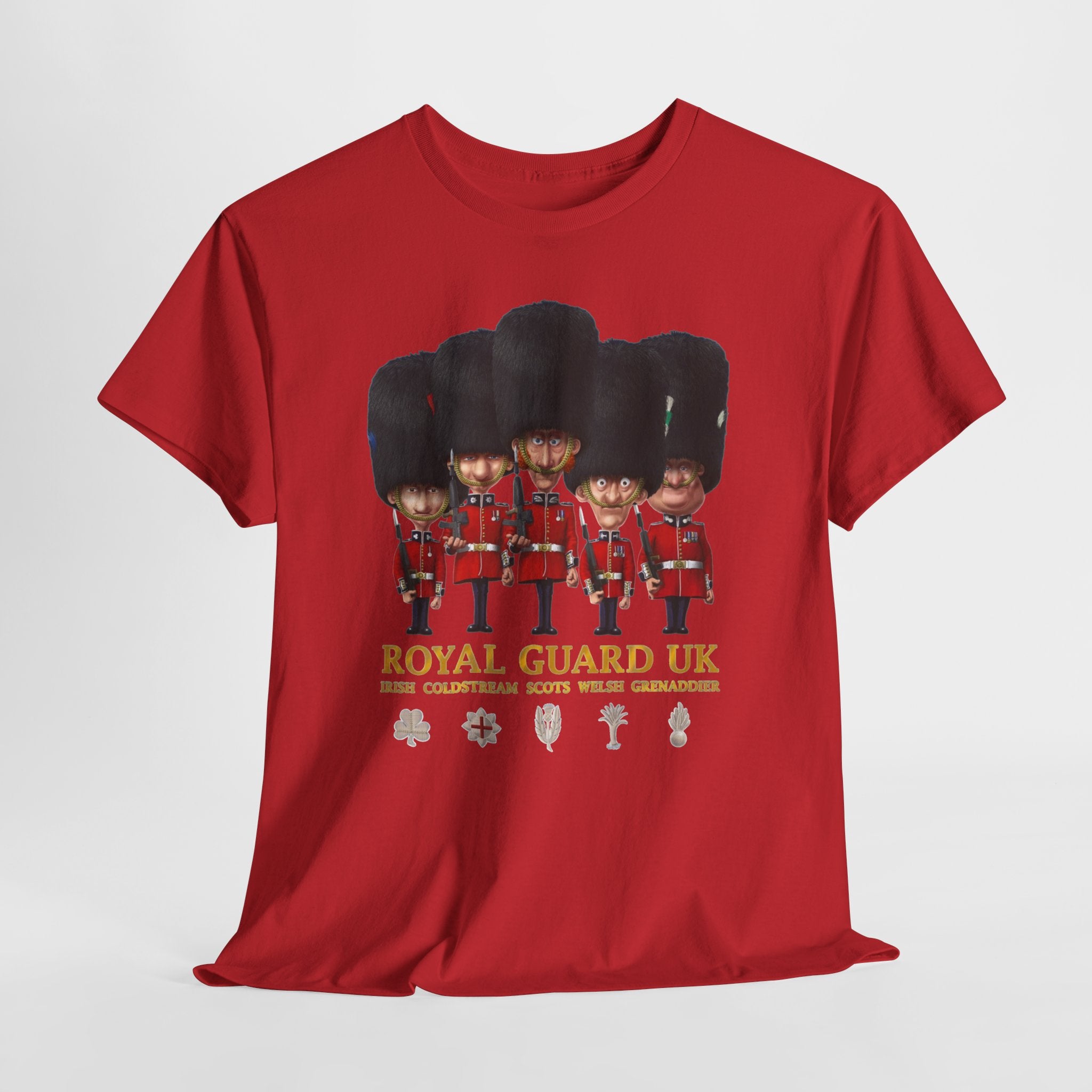 Royal Guard UK T-Shirt — Cute British Guards Illustration Tee
