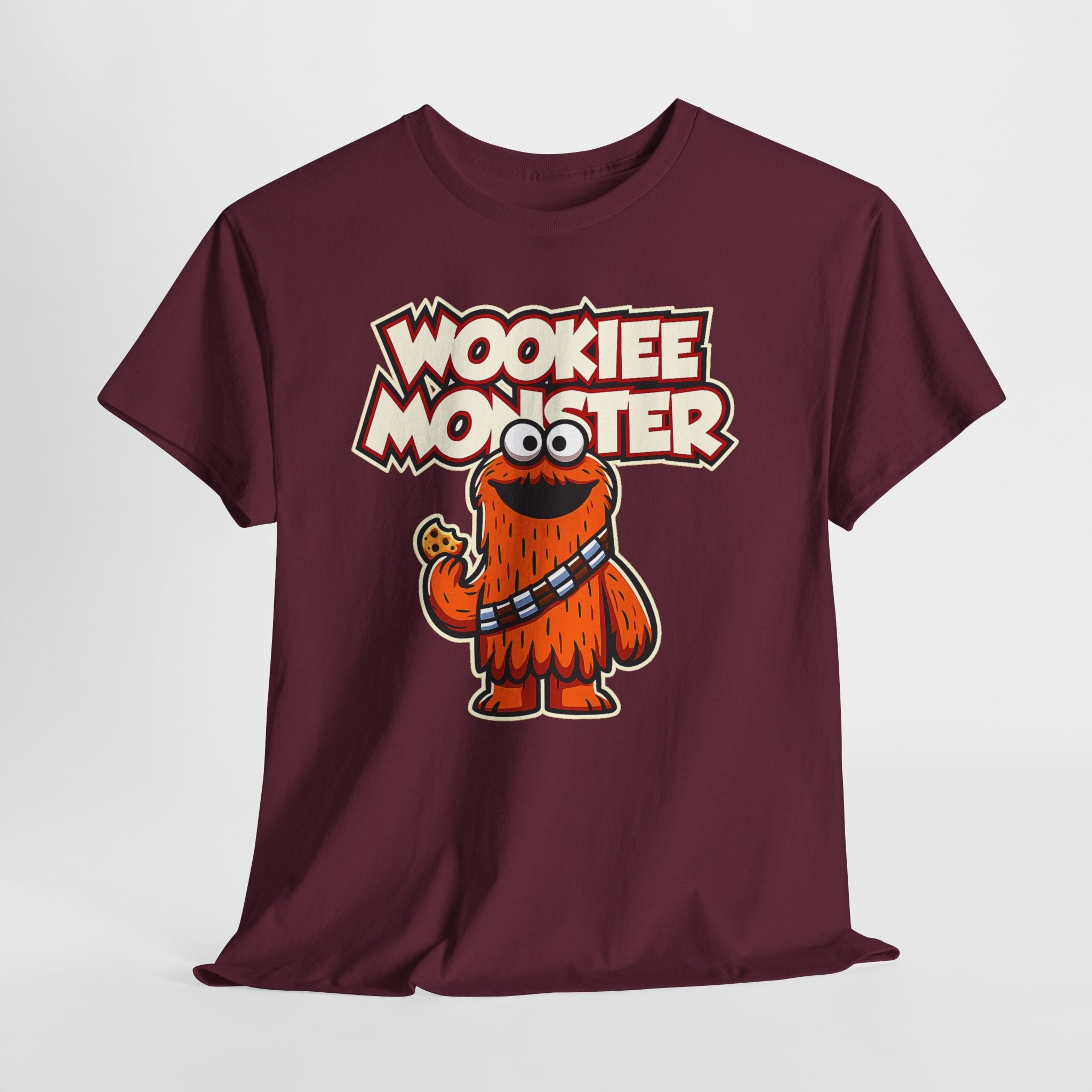 Wookiee Monster Tee - Funny Retro Sci‑Fi Cartoon Shirt
