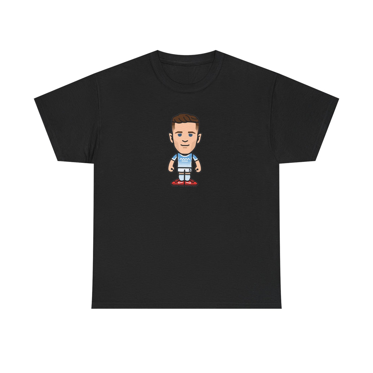 Elliot Anderson Manchester City Cartoon Cotton T-Shirt
