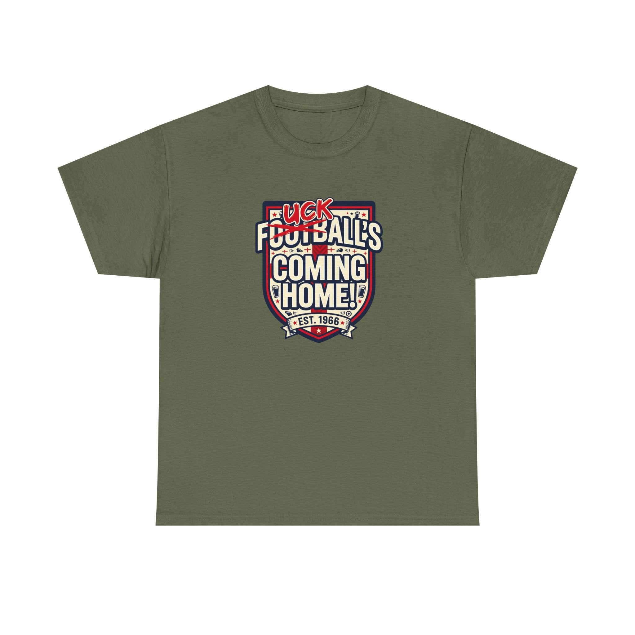Provocative 'F*ck All's Football's Coming Home' Graphic Tee