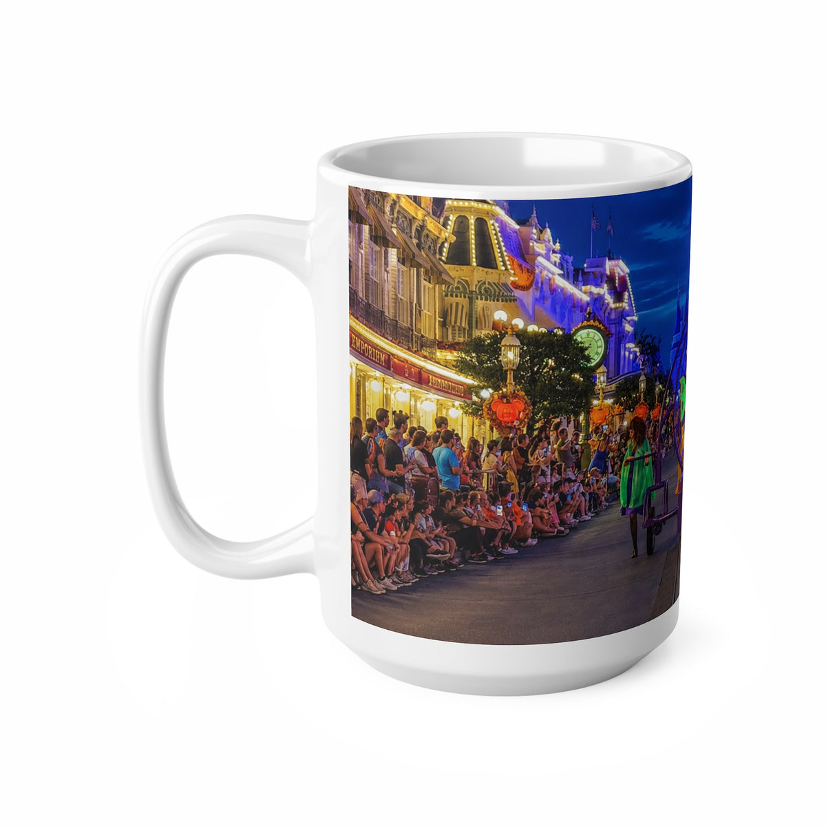 Halloween Boo-To-You Parade Ceramic Mug — Spooky Disney Inspired Night 11oz/15oz