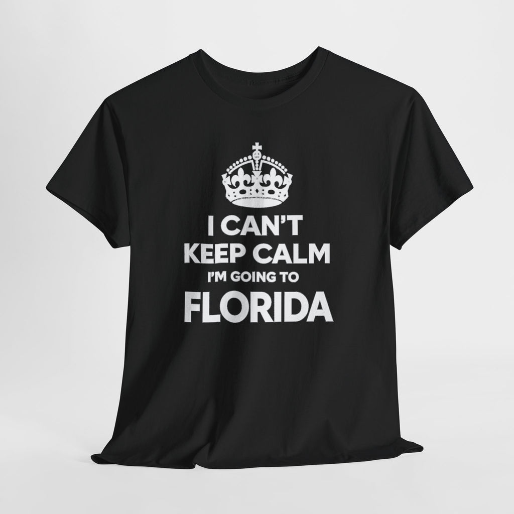 I Can't Keep Calm — Florida Vacation T-Shirt