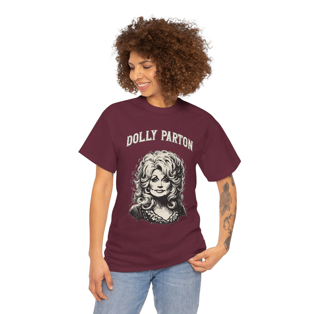 Dolly Icon Portrait Tee — Dolly Parton Graphic T-Shirt