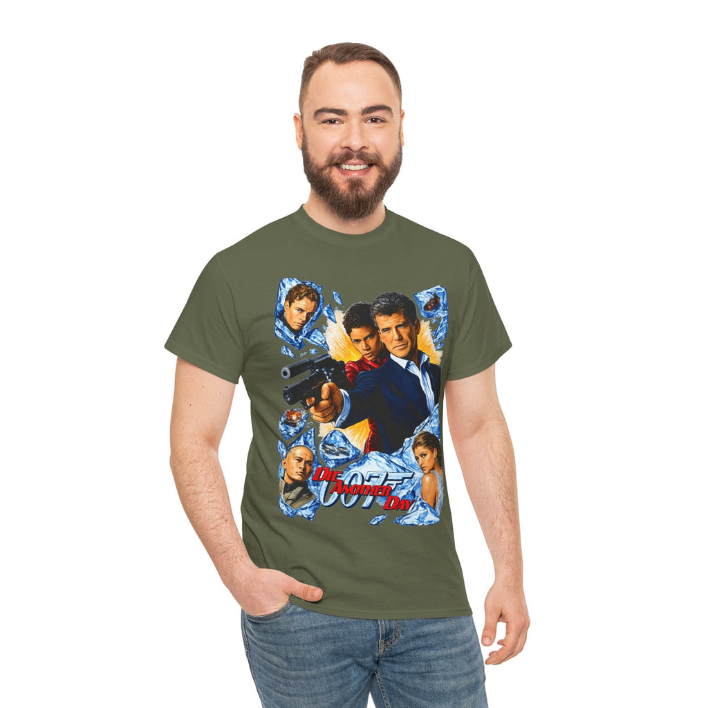 James Bond 007 Die Another Day Movie Poster Tee — Classic Spy Film Graphic T-Shirt