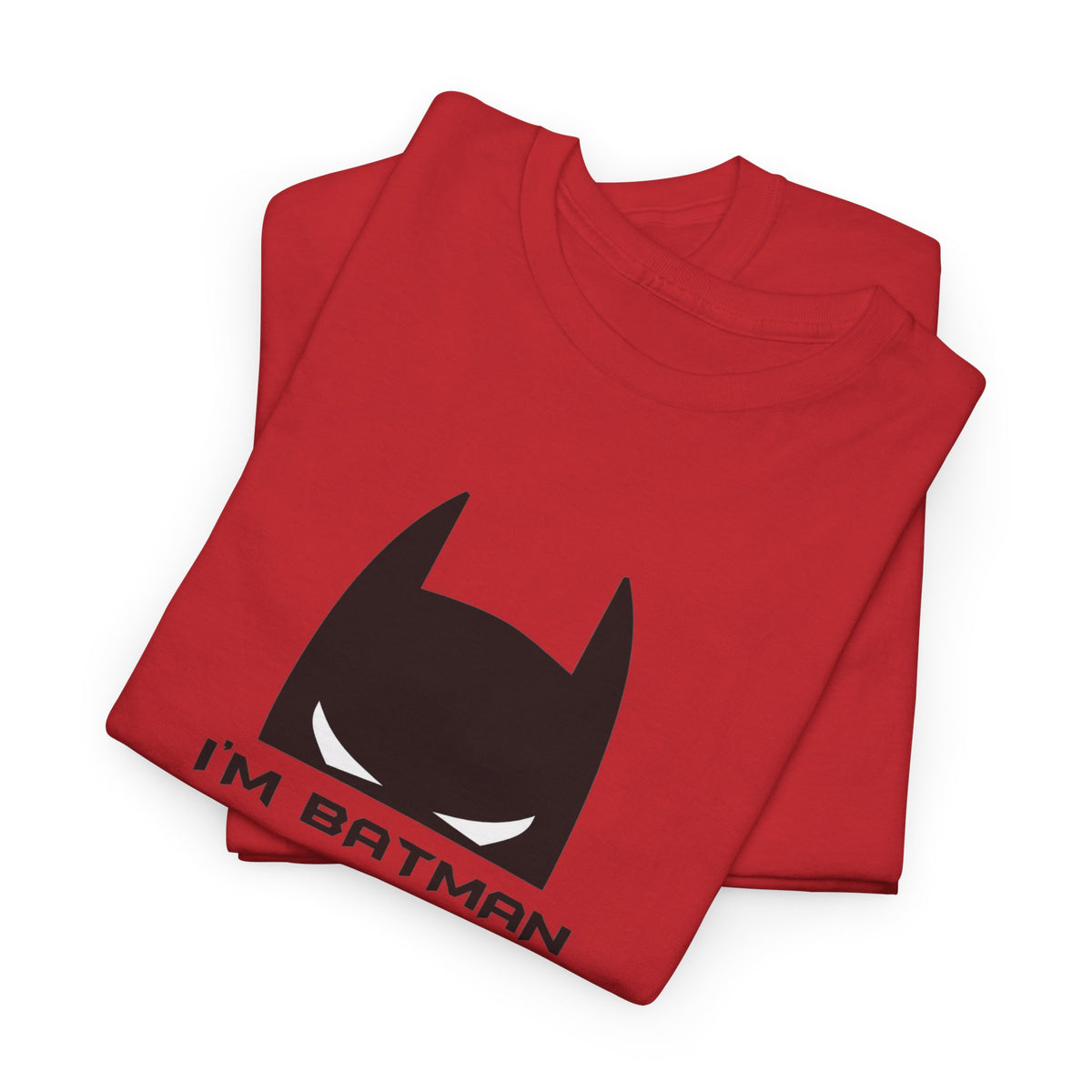 I'm Batman Graphic Tee — Funny Superhero Mask T-Shirt