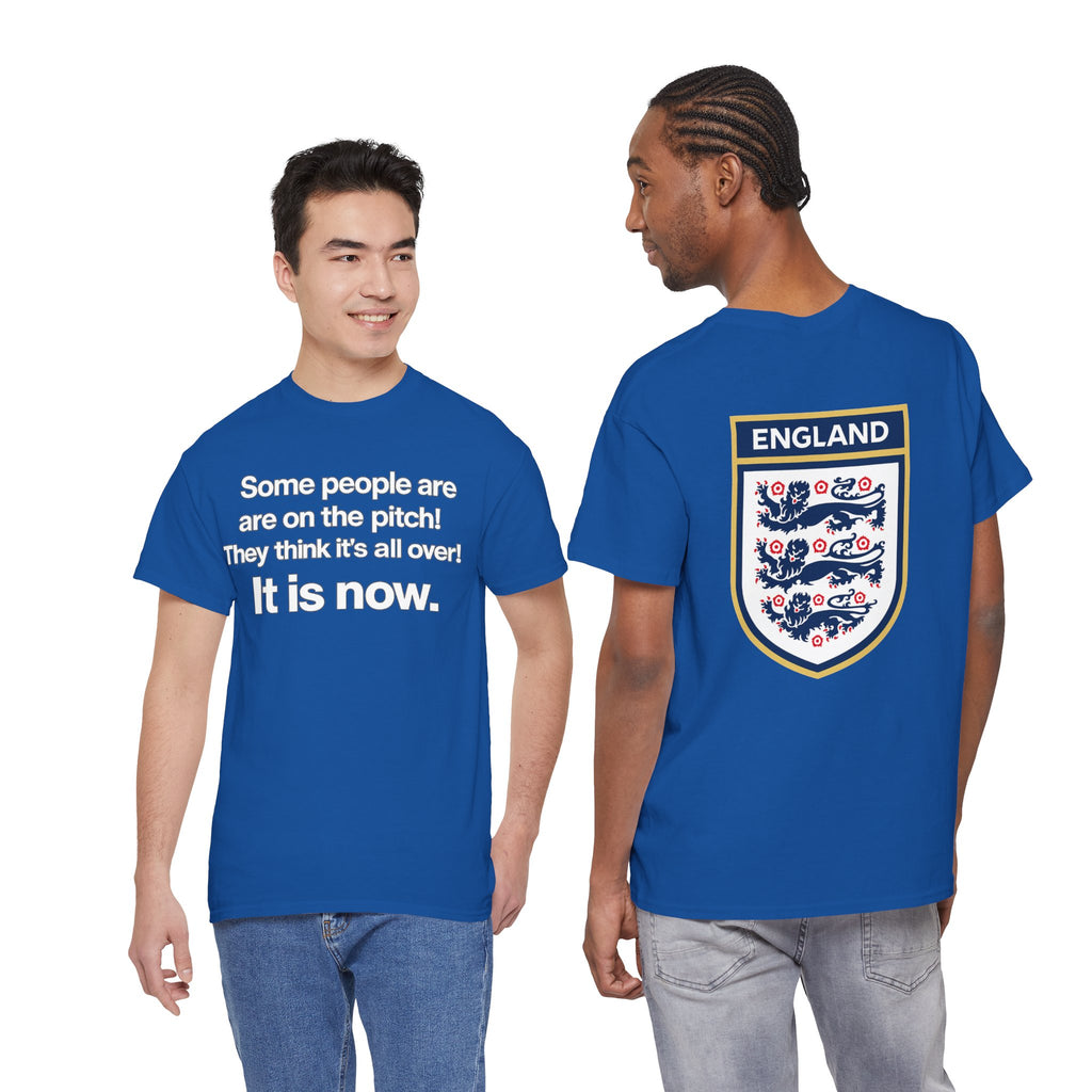 Some people are on the pitch - England 1966 T-Shirt — Bold Motivational Quote Tee