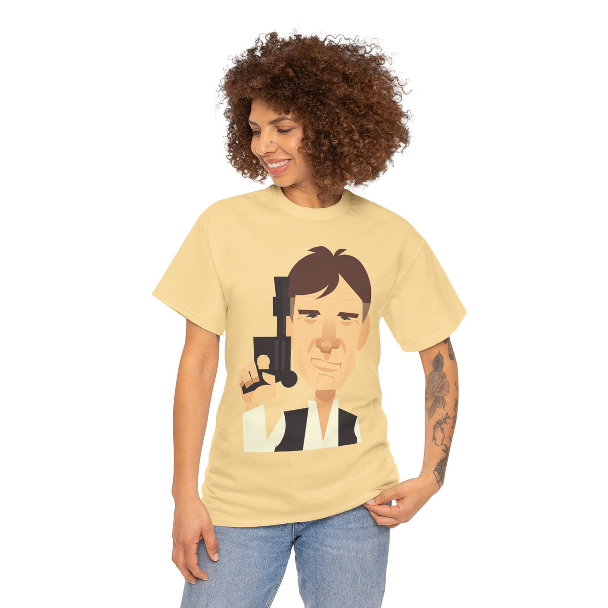 Han Solo Graphic Cotton T-Shirt