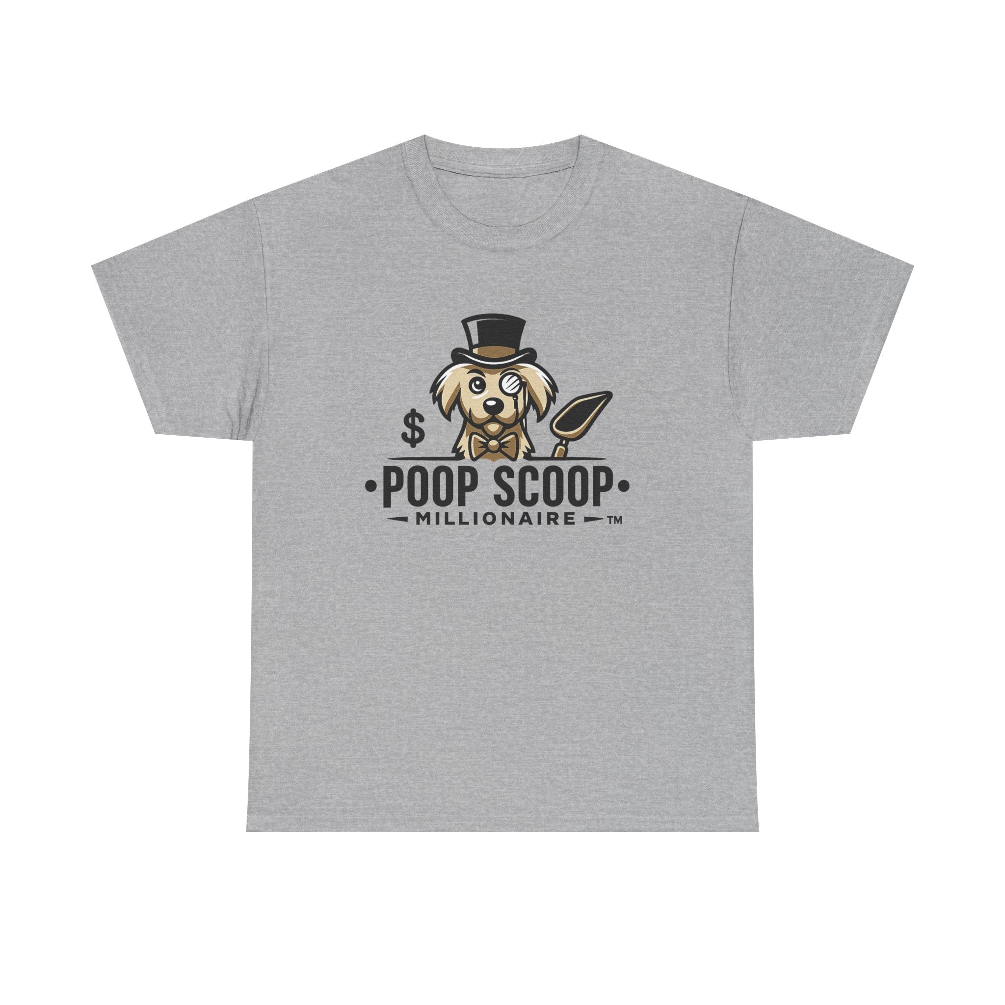 Poop Scoop Millionaire T-Shirt — Funny Dog Poop Scooping Tee
