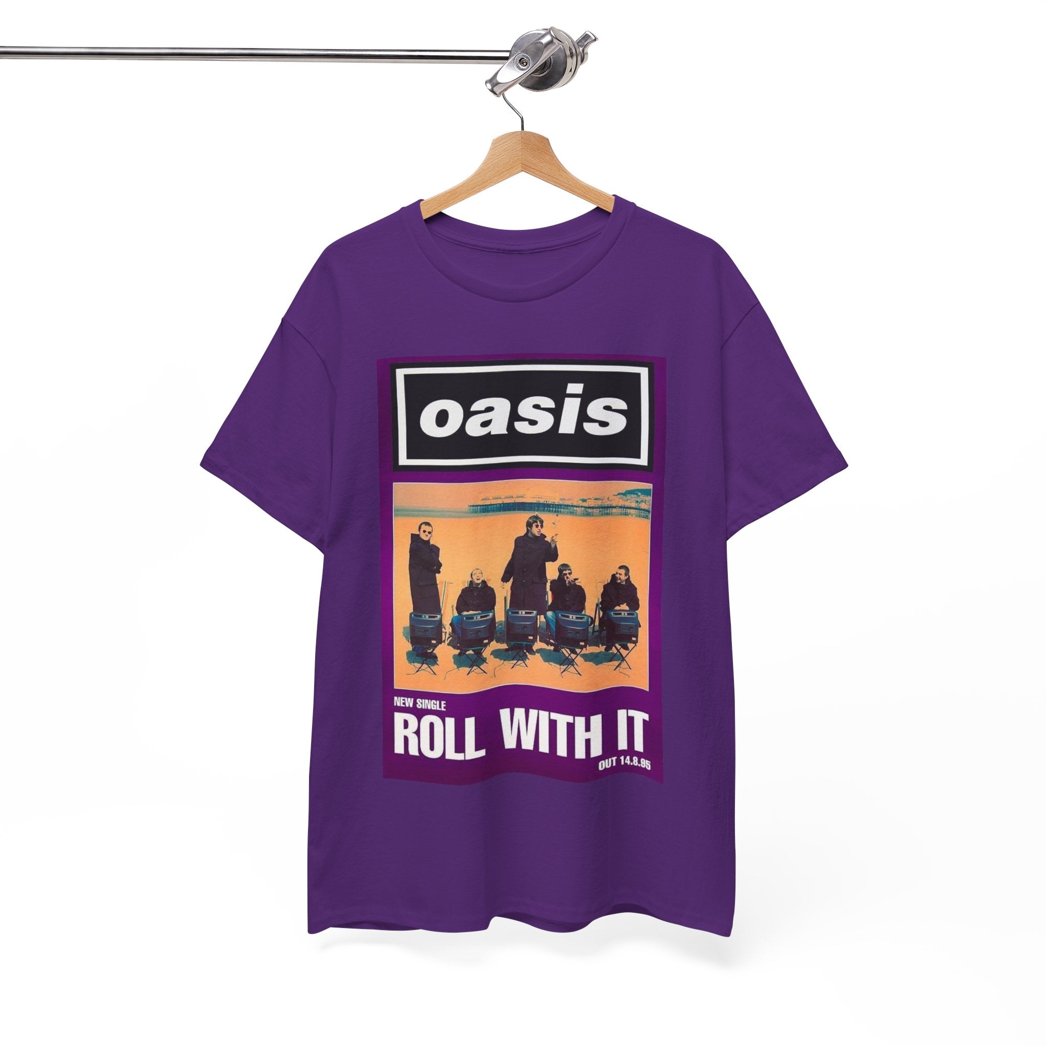 Oasis "Roll With It" Band Tee