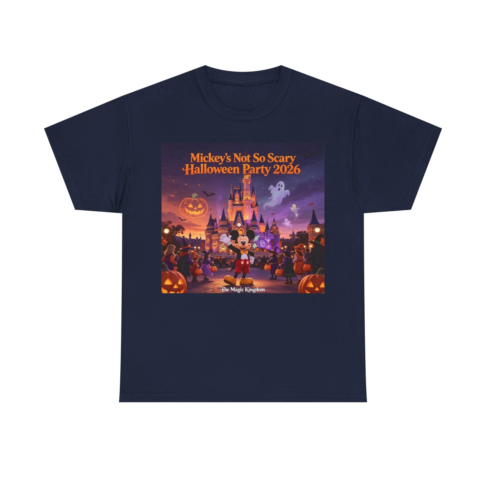 Halloween Party Tee — "Mickey's Not So Scary Halloween Party 2026"