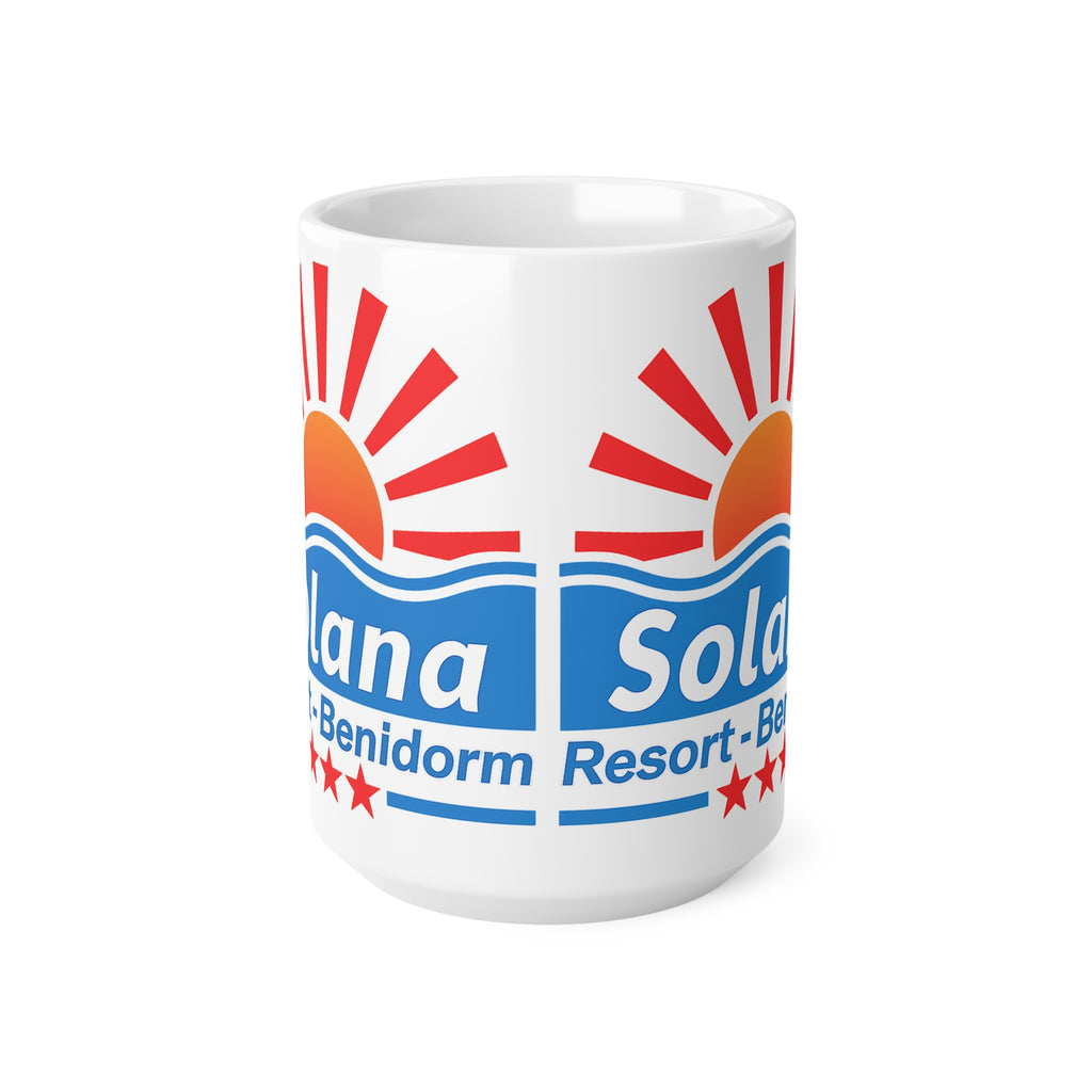 Solana Resort Benidorm Sunrise Ceramic Coffee Mug – 11oz & 15oz