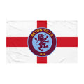 Aston Villa St George Flag — Double-Sided Football Fan Banner
