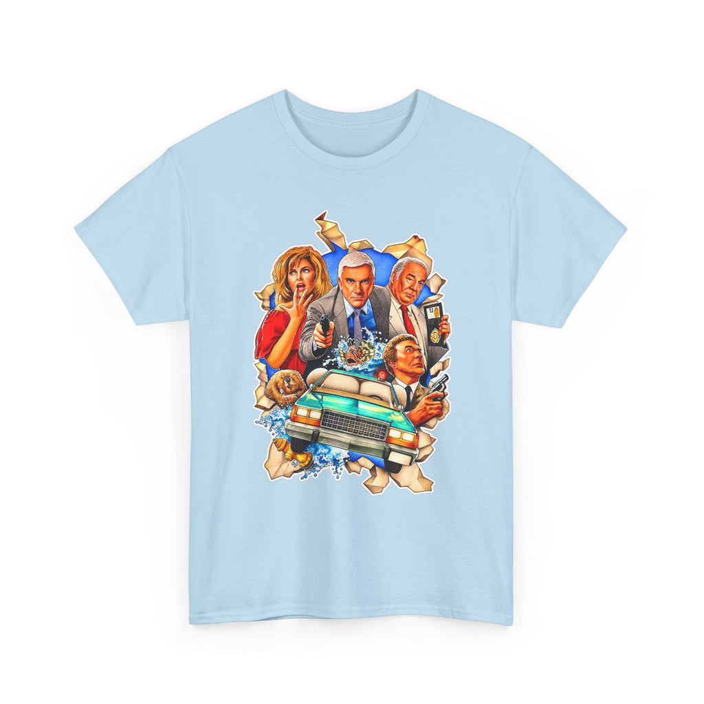 The Naked Gun / Police Squad Crime Comedy Movie Poster Cotton T-Shirt
