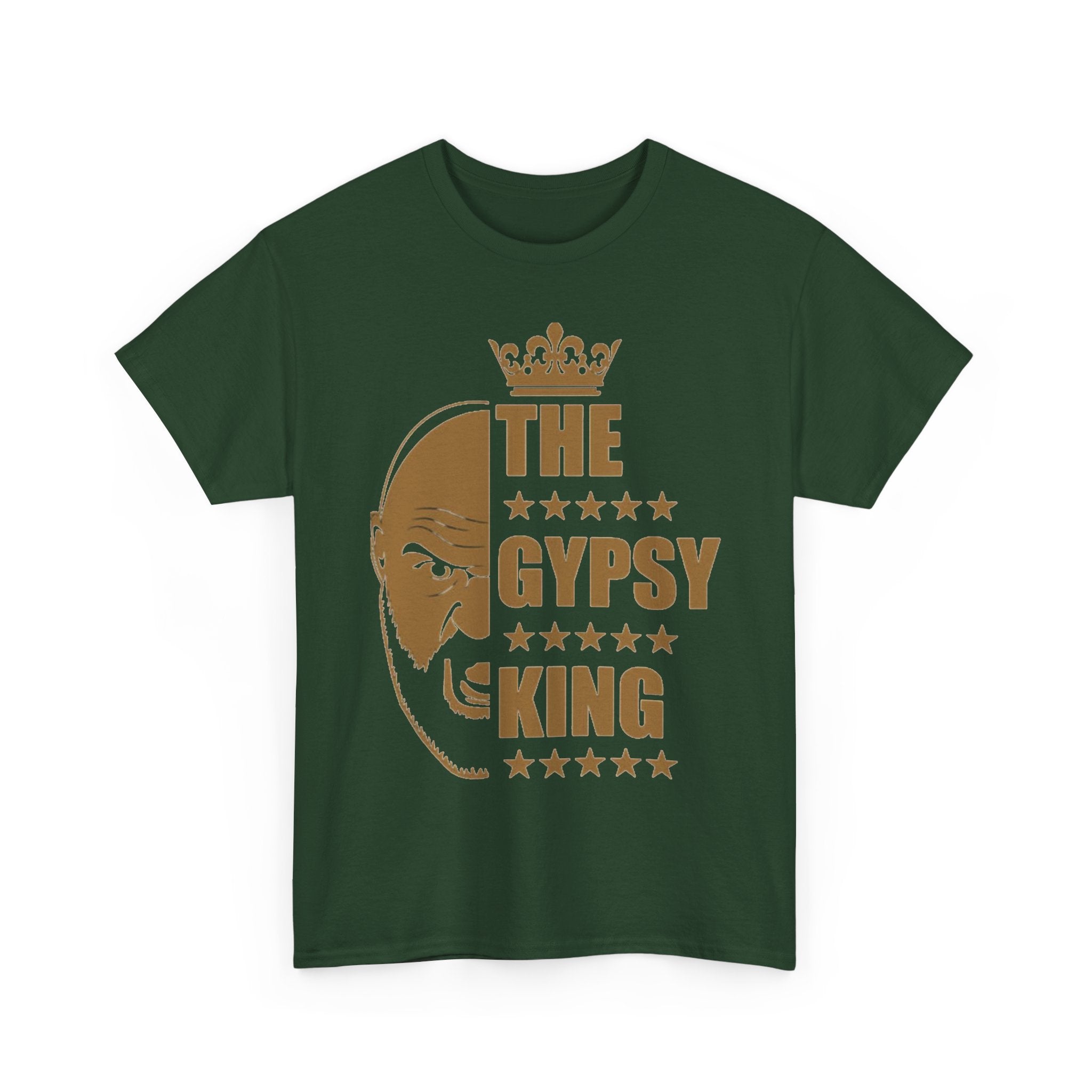 Gypsy King T-Shirt — Bold Tyson Fury Boxing Tribute Tee