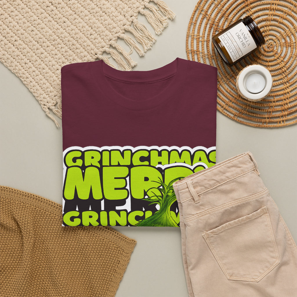Grinchmas Merry Grinch Christmas Cotton T-Shirt / Tee