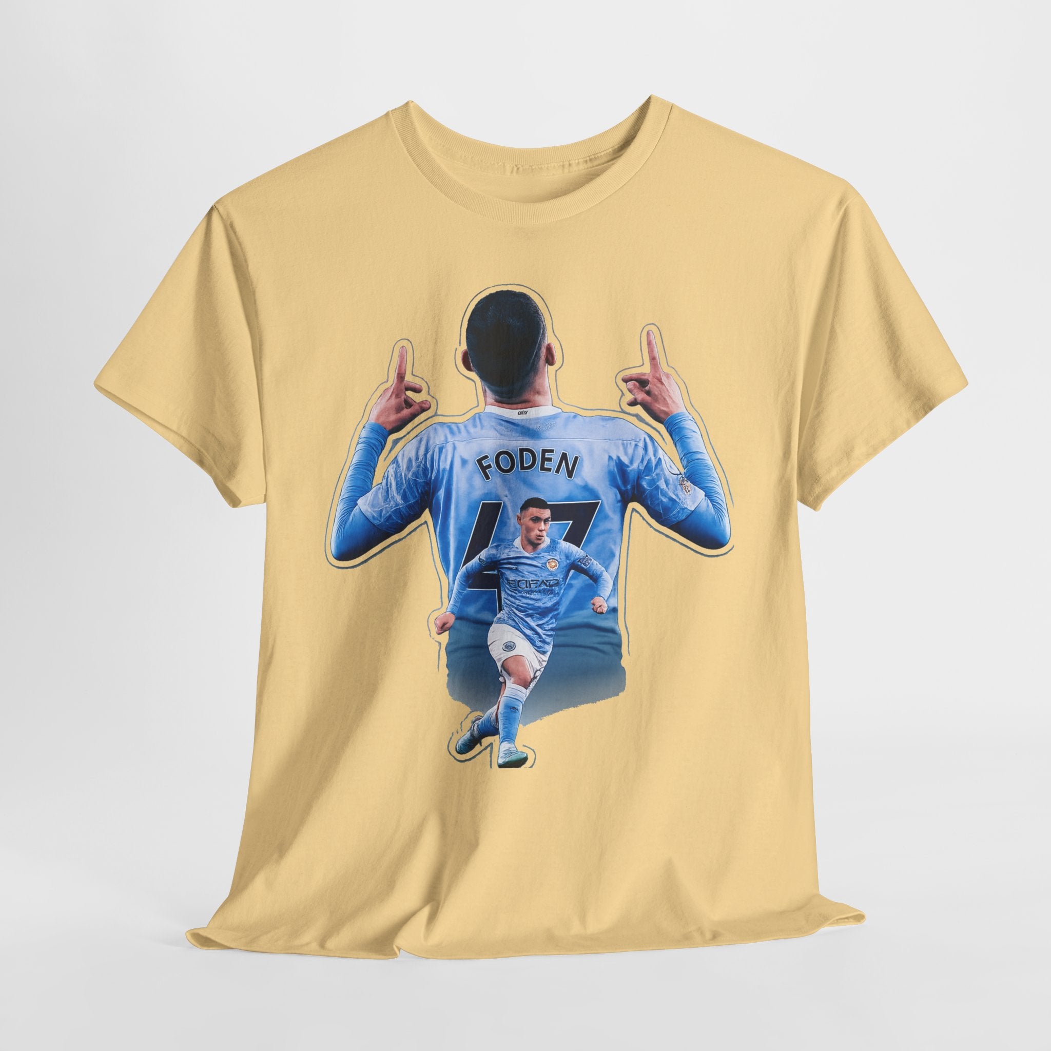 Phil Foden Soccer Fan T‑Shirt – Manchester City Jersey Graphic Tee