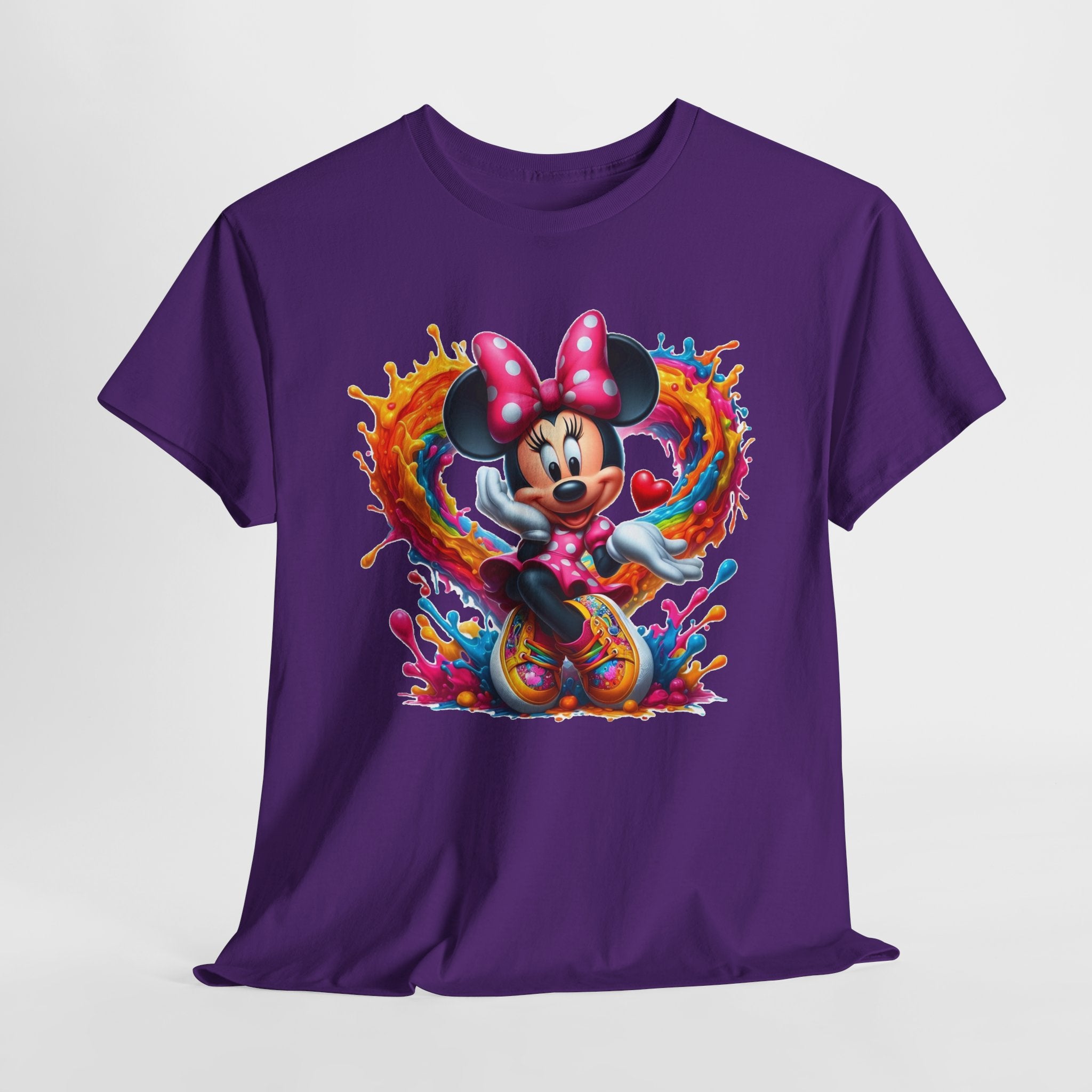 Minnie Mouse Unofficial Color Splash T‑Shirt
