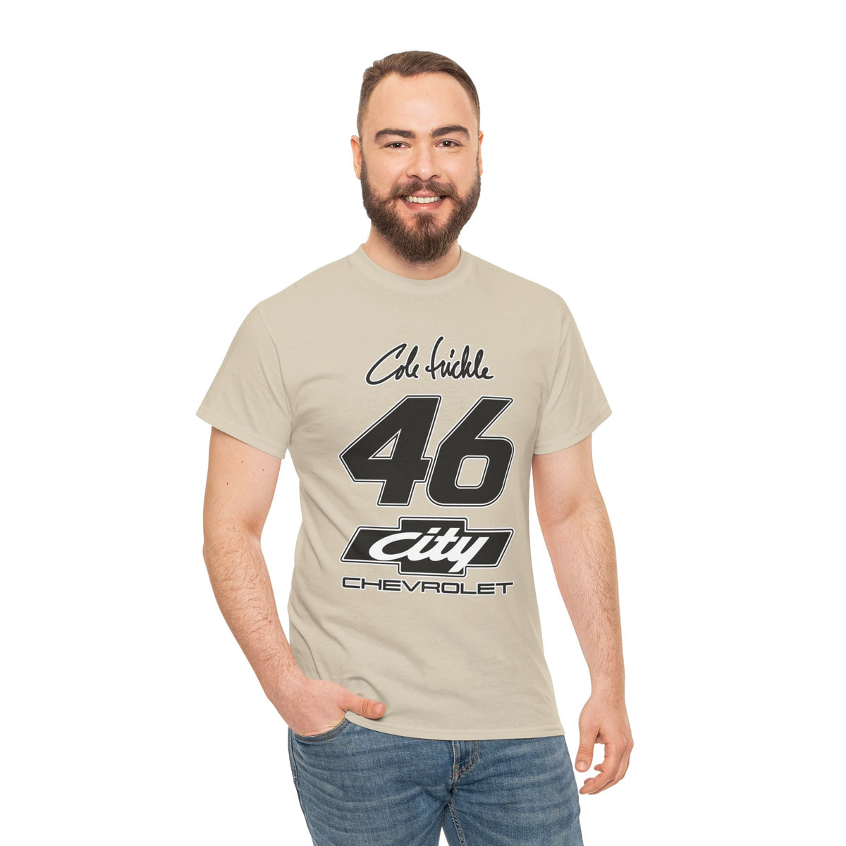 Days of Thunder Cole Trickle Chevrolet '46 City' Racing Number Tee