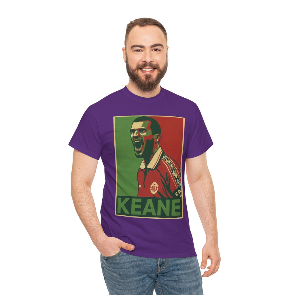 Roy Keane Manchester United Legend Retro Football Tee