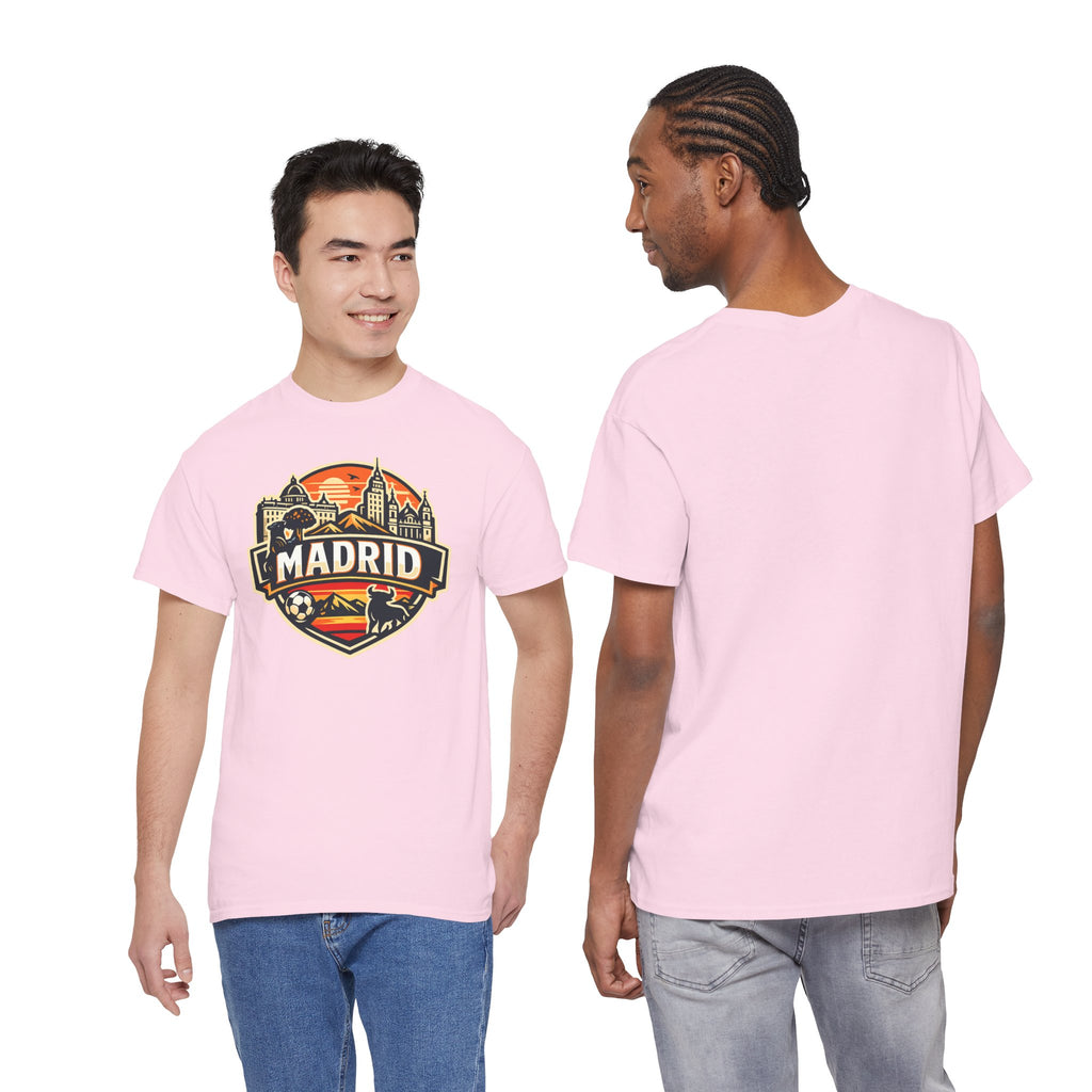 Madrid Skyline Soccer Crest T-Shirt