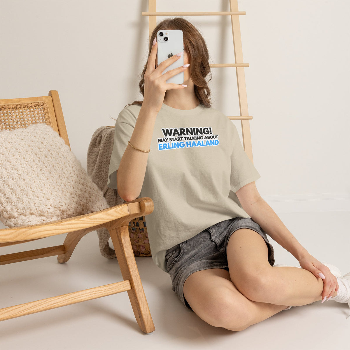 Warning! May Start Talking About Erling Haaland T-Shirt