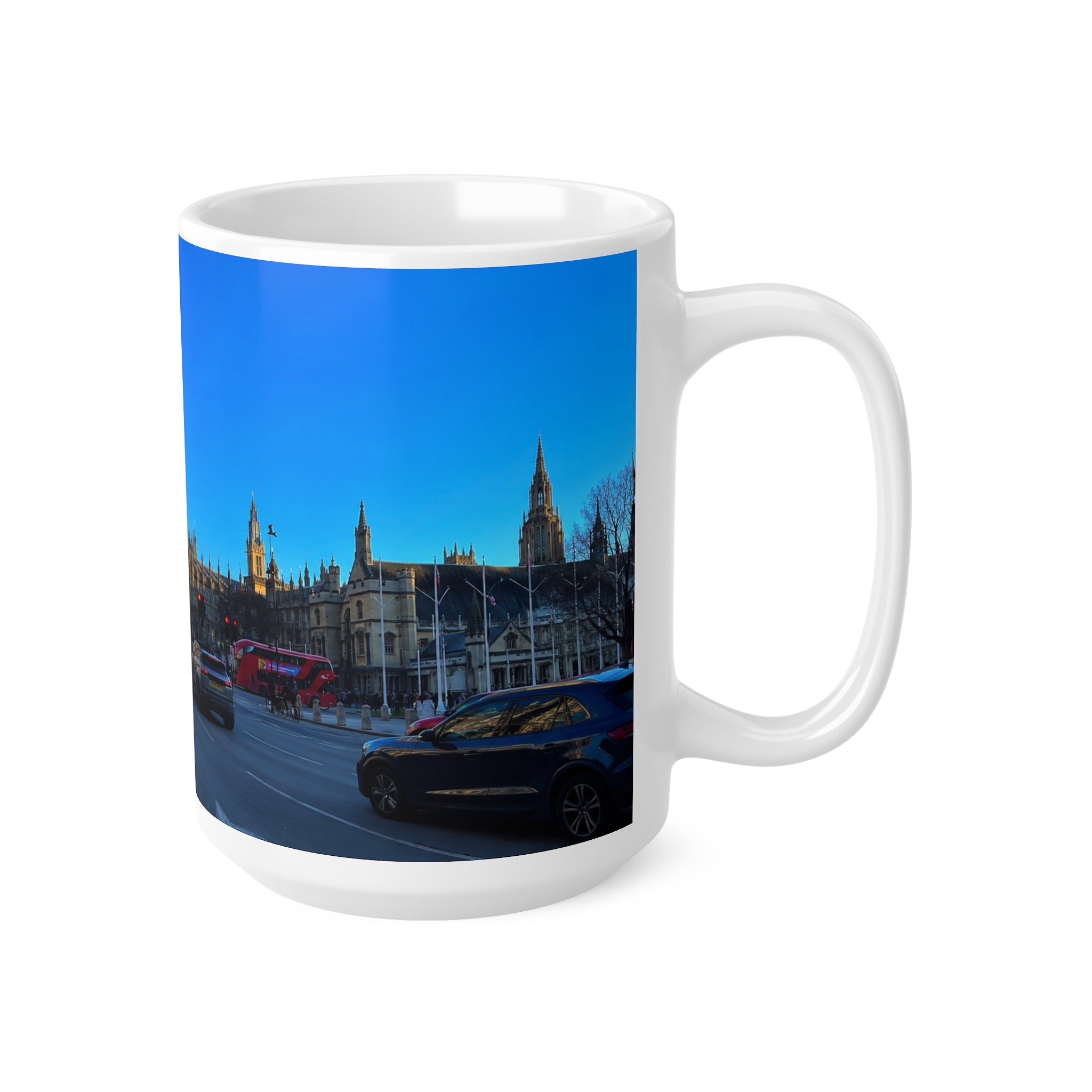London Big Ben Ceramic Coffee Mug – Iconic Cityscape 11oz & 15oz