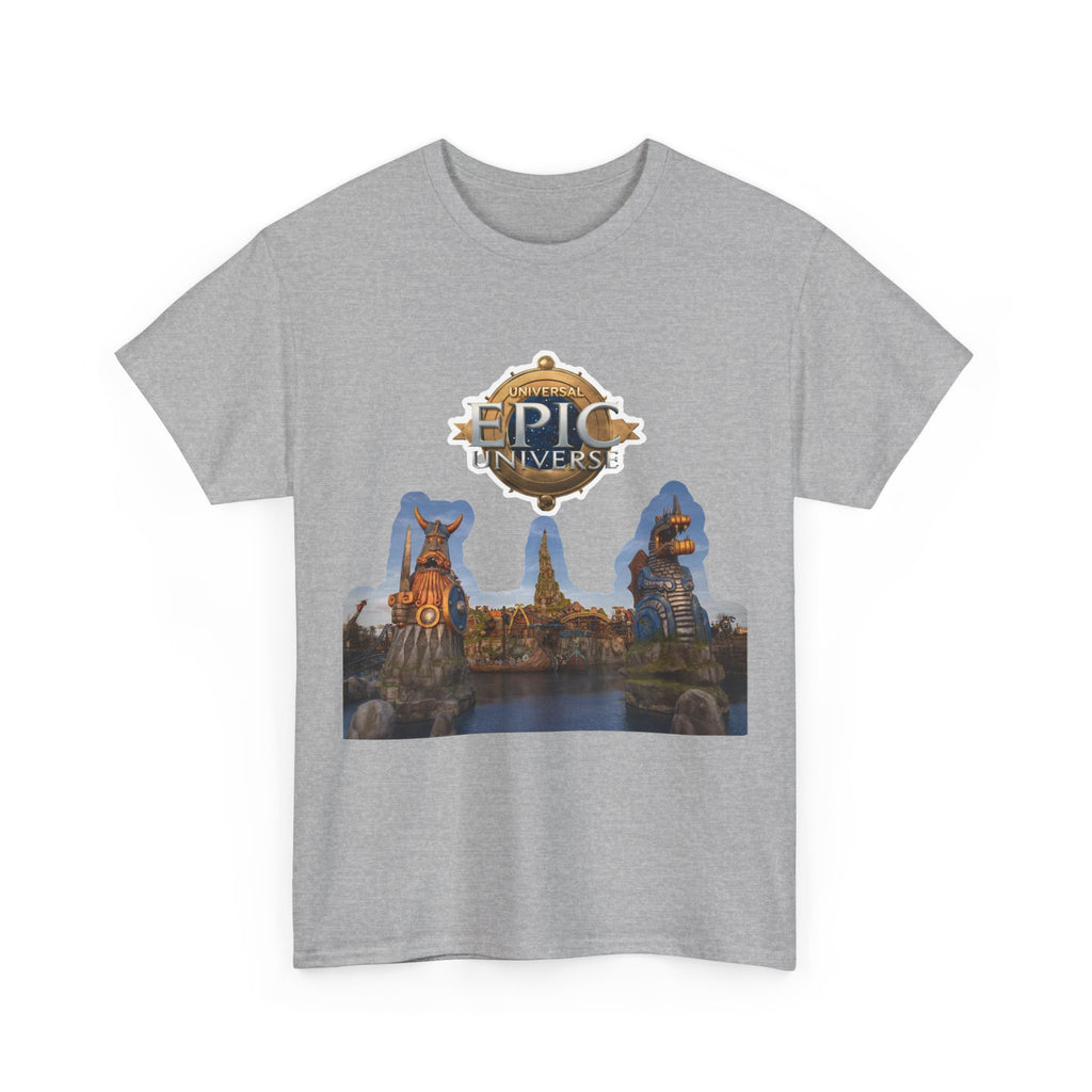Epic Universe Theme Park T‑Shirt — Iconic Entrance Graphic Tee