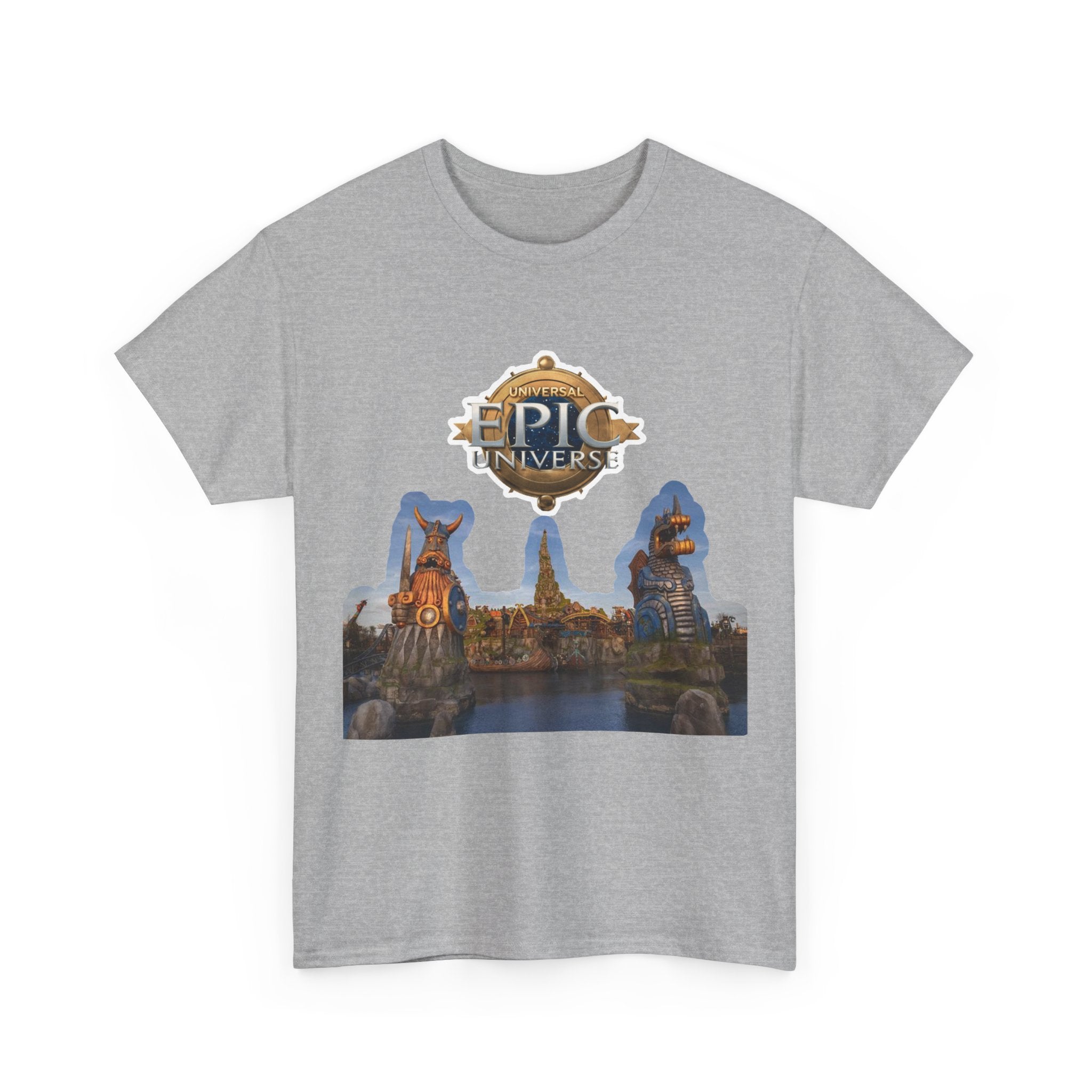 Epic Universe Theme Park T‑Shirt — Iconic Entrance Graphic Tee